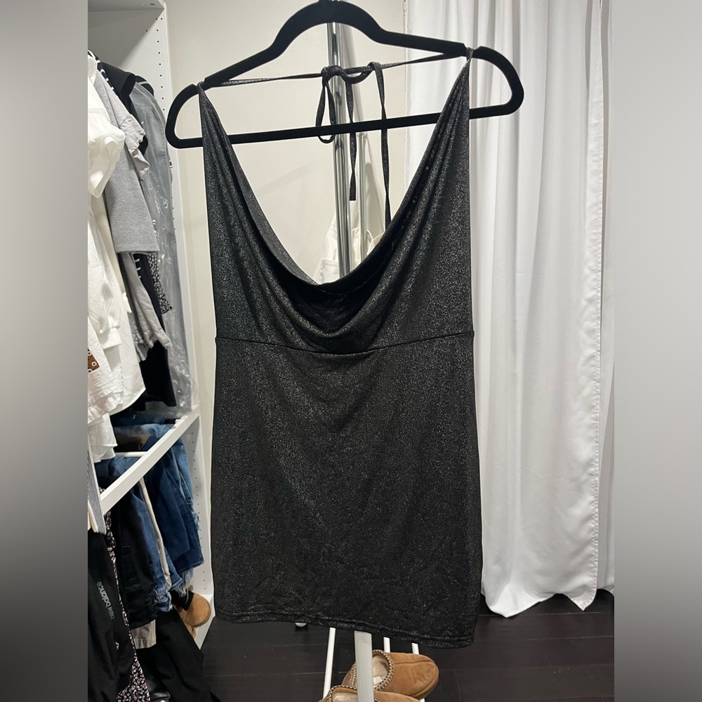 Sliver Halter Dress